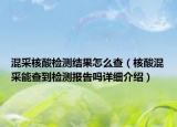 混采核酸檢測結(jié)果怎么查（核酸混采能查到檢測報告嗎詳細介紹）