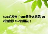cue的發(fā)音（cue是什么意思 cue的音標(biāo) cue的用法）