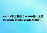 salute怎么發(fā)音（salute是什么意思 salute的音標 salute的用法）