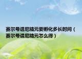賽爾號譜尼精元要孵化多長時(shí)間（賽爾號譜尼精元怎么得）