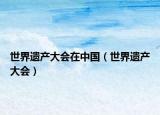 世界遺產大會在中國（世界遺產大會）