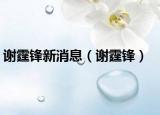 謝霆鋒新消息（謝霆鋒）