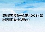 駕駛證照片有什么要求2021（駕駛證照片有什么要求）