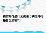 鐵樹開花是什么說法（鐵樹開花是什么動物?）