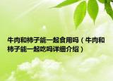 牛肉和柿子能一起食用嗎（牛肉和柿子能一起吃嗎詳細介紹）