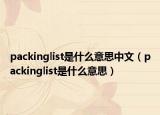 packinglist是什么意思中文（packinglist是什么意思）