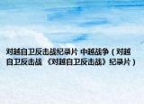 對越自衛(wèi)反擊戰(zhàn)紀(jì)錄片 中越戰(zhàn)爭（對越自衛(wèi)反擊戰(zhàn) 《對越自衛(wèi)反擊戰(zhàn)》紀(jì)錄片）