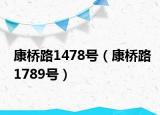 康橋路1478號（康橋路1789號）