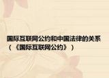 國際互聯(lián)網(wǎng)公約和中國法律的關(guān)系（《國際互聯(lián)網(wǎng)公約》）