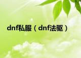 dnf私服（dnf法驅(qū)）