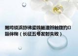 闀垮緛浜斿彿鍙戝皠澶辮觸鍑犳 鏂伴椈（長(zhǎng)征五號(hào)發(fā)射失敗）