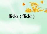 flickr（flickr）