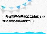 中考體育評分標準2022山東（中考體育評分標準是什么）