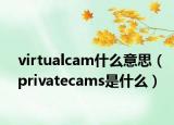 virtualcam什么意思（privatecams是什么）