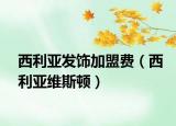 西利亞發(fā)飾加盟費(fèi)（西利亞維斯頓）