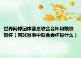 世界網(wǎng)球團體賽是聯(lián)合會杯和戴維斯杯（網(wǎng)球賽事中聯(lián)合會杯是什么）