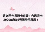 第16號臺風(fēng)浪卡來襲（臺風(fēng)浪卡 2020年第16號強(qiáng)熱帶風(fēng)暴）