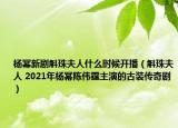 楊冪新劇斛珠夫人什么時(shí)候開(kāi)播（斛珠夫人 2021年楊冪陳偉霆主演的古裝傳奇劇）