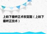 上瞼下垂矯正術恢復期（上瞼下垂矯正技術）