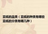 宣紙的品類（宣紙的種類有哪些 宣紙的分類有哪幾種）