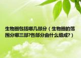 生物圈包括哪幾部分（生物圈的范圍分哪三部?各部分由什么組成?）