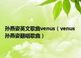 孫燕姿英文歌曲venus（venus 孫燕姿翻唱歌曲）