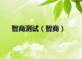 智商測試（智商）