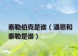 泰勒伯克是誰(shuí)（潘恩和泰勒是誰(shuí)）