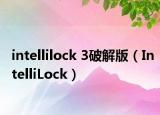 intellilock 3破解版（IntelliLock）