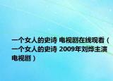 一個女人的史詩 電視劇在線觀看（一個女人的史詩 2009年劉燁主演電視劇）