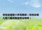 爸爸去哪第六季完整版（爸爸去哪兒第六期完整版有沒(méi)有?。? /></span></a>
                        <h2><a href=