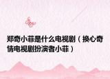 鄭奇小菲是什么電視?。〒Q心奇情電視劇扮演者小菲）