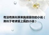 有沒有類似原來我很愛你的小說（類似于老婆愛上我的小說）