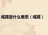 戒牒是什么意思（戒牒）