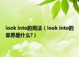 look into的用法（look into的意思是什么?）