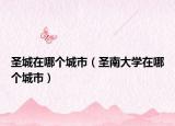 圣城在哪個城市（圣南大學在哪個城市）