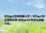 華為gt2怎樣喚醒小藝（華為gt3怎么呼叫小藝 華為gt3小藝怎么喚醒介紹）