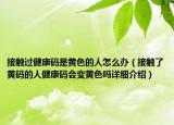 接觸過(guò)健康碼是黃色的人怎么辦（接觸了黃碼的人健康碼會(huì)變黃色嗎詳細(xì)介紹）