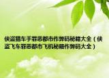 俠盜獵車手罪惡都市作弊碼秘籍大全（俠盜飛車罪惡都市飛機(jī)秘籍作弊碼大全）