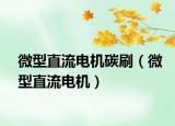 微型直流電機碳刷（微型直流電機）