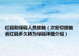 紅碼和綠碼人員接觸（次密切接觸者紅碼多久轉(zhuǎn)為綠碼詳細介紹）