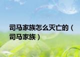 司馬家族怎么滅亡的（司馬家族）
