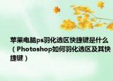 蘋果電腦ps羽化選區(qū)快捷鍵是什么（Photoshop如何羽化選區(qū)及其快捷鍵）