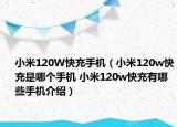 小米120W快充手機（小米120w快充是哪個手機 小米120w快充有哪些手機介紹）