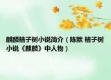 麒麟桔子樹小說簡介（陳默 桔子樹小說《麒麟》中人物）