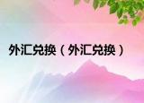 外匯兌換（外匯兌換）