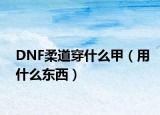 DNF柔道穿什么甲（用什么東西）