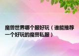 魔獸世界哪個(gè)服好玩（誰(shuí)能推薦一個(gè)好玩的魔獸私服）