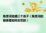 陳景河結(jié)婚三個(gè)孩子（陳景河的前妻是如何去世的）