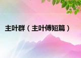 主葉群（主葉傅短篇）
